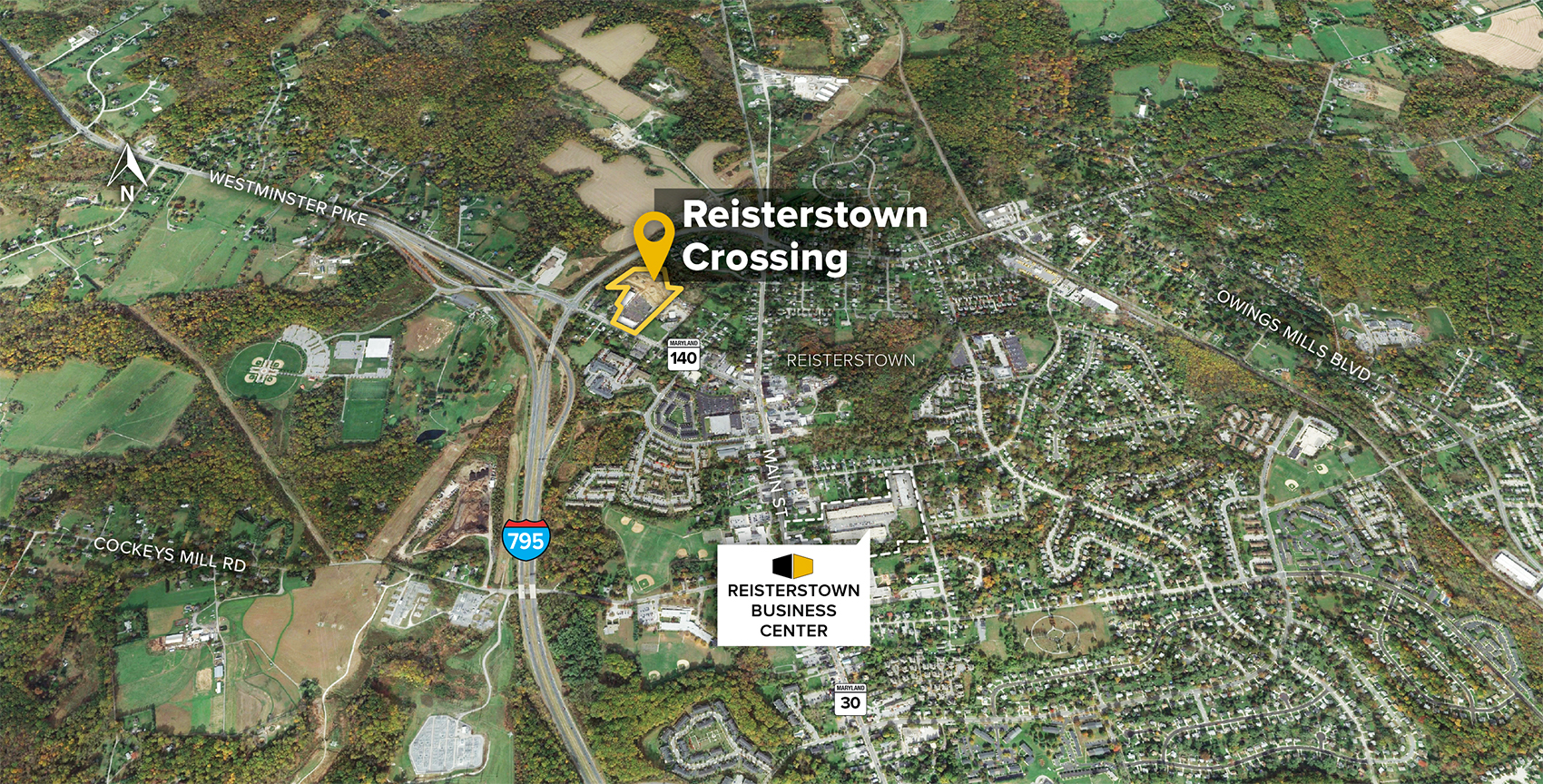 Reisterstown Crossing Reisterstown MD Office Retail Space St. John