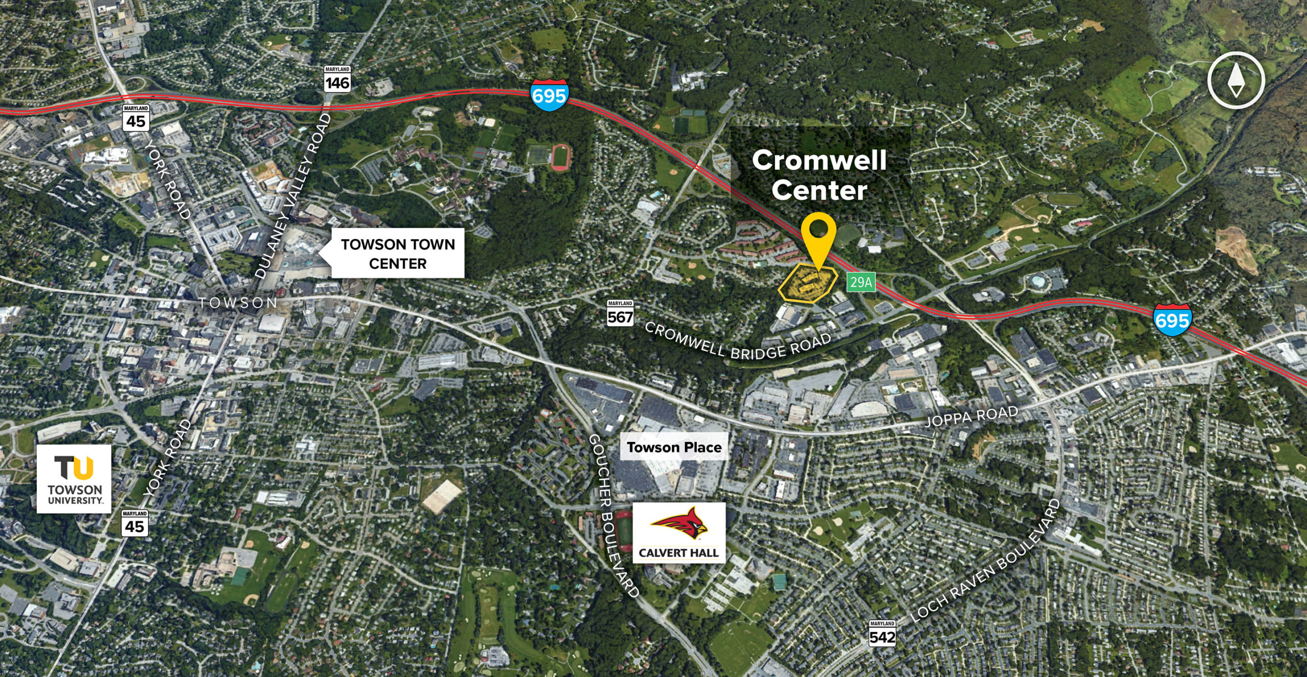 Cromwell Center Towson MD Office Space St. John Properties