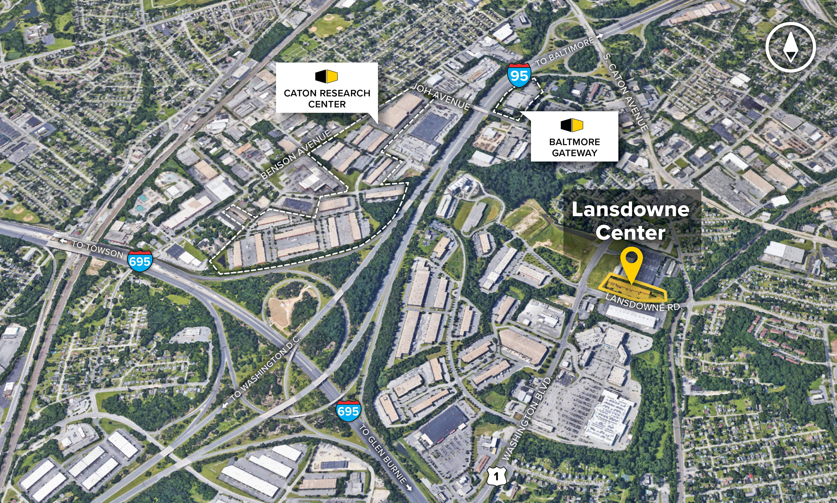 Lansdowne Center Lansdowne MD Flex Space St. John Properties