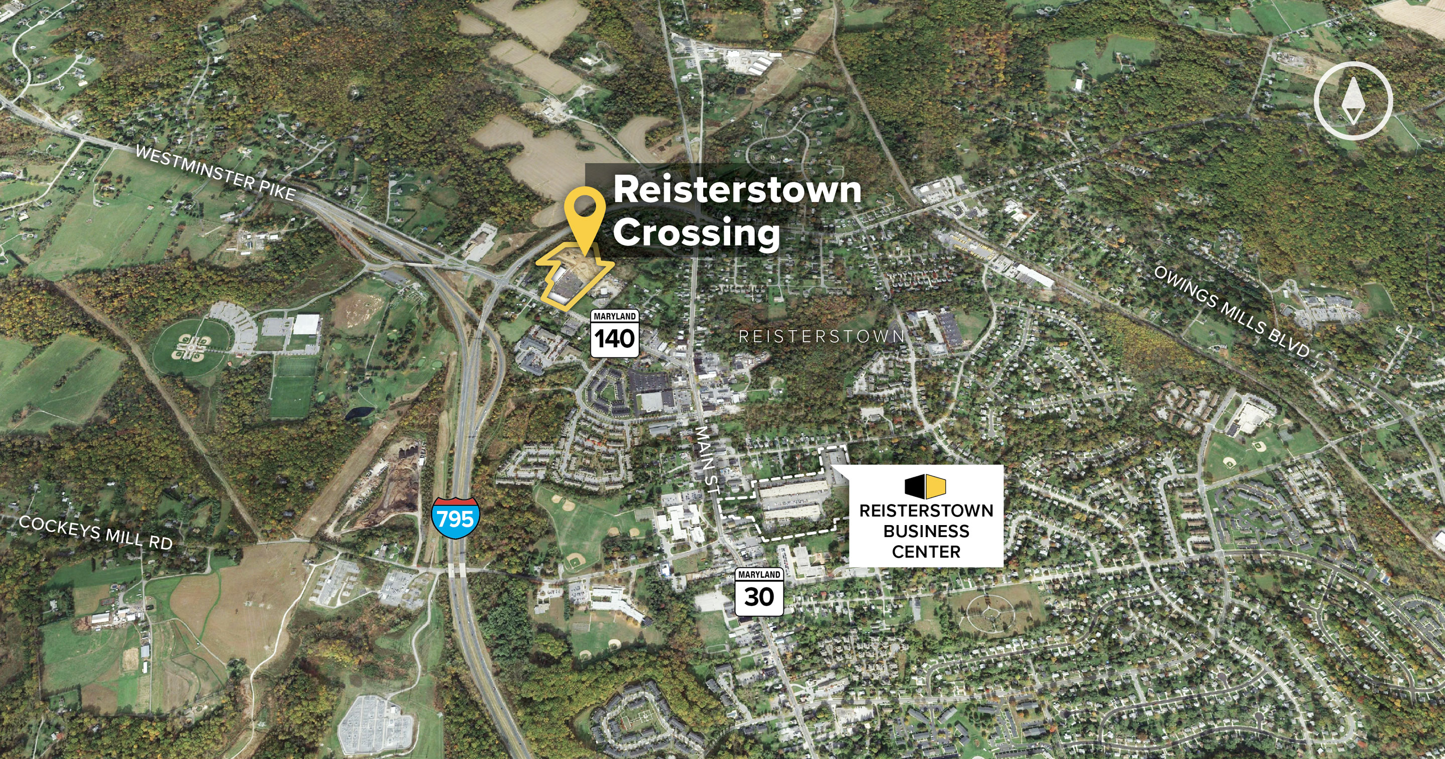 Reisterstown Crossing Reisterstown MD Office Retail Space St. John