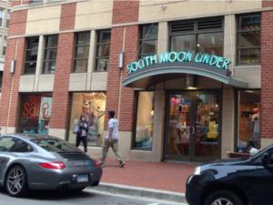 South Moon Under has a location in Harbor East. The company is moving its headquarters from Berlin to Annapolis in August and plans a national expansion